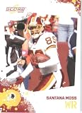 Santana Moss - Washington Redskins - 2010 Score Football Card - NFL Trading Card in Screwdown Case