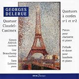 Georges Delerue: Quatuors à cordes (String Quartets), Pièces pour clarinette et piano, Prélude & danse pour hautbois et piano