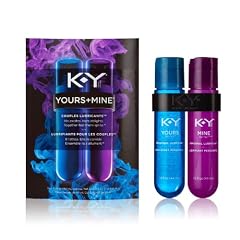 K-Y Yours + Mine Couples Lubricant, 1.5-Ounce, 2-Co