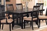 Sunset Collection Cappuccino Finish Wood Formal Dining Table