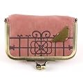 Fossil Penelope Frame Pouch - Salmon