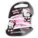 Pair of hair-clip Hello Kitty white black.