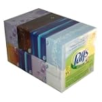 Puffs Plus Lotion White Facial Tissue - 8 Family Boxes (124 2-ply tissues per box)