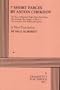 Seven Short Farces by Anton Chekhov - Acting Edition