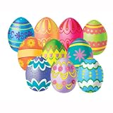 Mini Easter Egg Cutouts Case Pack 144