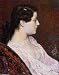 Hand Made Oil Reproduction - Georges Lemmen - 32 x 42 inches - Woman with Bared Breast Hand Made Oil Reproduction - Georges Lemmen - 32 x 42 inches - Woman with Bared Breast