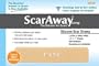 ScarAway Long Silicone Scar Healing Sheets - Contains the full Dr. Recommended 12 Week Supply