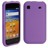 Produkt-Bild: Silikon Case Lila f&uuml;r Samsung i9000 Galaxy S + Displayschutzfolie