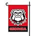BSI PRODUCTS, INC. - Georgia Bulldogs 2-Sided Garden Flag - Includes Plastic Pole with Suction Cups - UGA Football Pride - High Durability - Designed for Indoor or Outdoor Use - Great Gift Idea