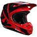 Fox Racing 2017 Race Youth V1 Motocross Motorcycle Helmet - Red / Large