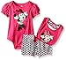 Disney Baby Girls' Minnie Mouse 3 Pc Diaper Cover Set