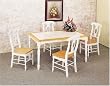 Natural 48" Dining Table Set By Coaster Furniture