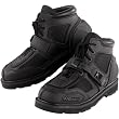 Icon Field Armor Chukka Men's Street Racing Motorcycle Boots - Black