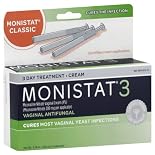 Monistat 3 Vaginal Antifungal, 3 ct.