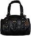 Women's Anne Klein Purse Handbag Braid Days Black