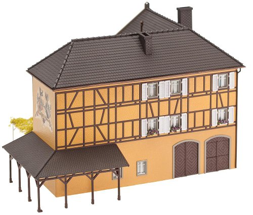 Imagen 2 de 130908 - Faller H0 - Bodega con un jardín