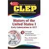 The CLEP History of the United States I w/CD (REA) - The Best Test Prep for the CLEP (Test Preps)