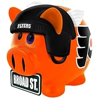 NHL Philadelphia Flyers Resin Large Thematic Piggy Bank