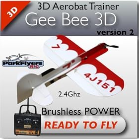 Gee Bee 3D RTF Electric RC Plane w  2.4Ghz Radio, BRAND NEW!! from Toy RC Airplanes