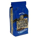 Eight O'Clock Coffee, 50% Decaf, Whole Bean, 12-Ounce Bags (Pack of 4)