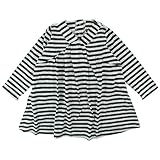 【H27年秋冬物】 nico hrat(ニコフラート) 綿レーヨン天竺ボーダーワンピース 95cm/MG NO.B-250862