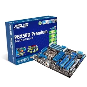 ASUS P6X58D Premium - LGA 1366 - X58 - DDR3 - USB 3.0 SATA 6 Gb/s - ATX Motherboard