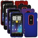 GTMax Hard Rubber Protector Cover Cases ( Black, Red, Purple, Blue ) For Sp ....