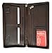 Top Grain Genuine Leather Travel Organizer Wallet Passport Holder by Marshal