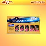 5PC HD MACRO LENS SET +1 +2 + 4 +10 FOR ALL 62MM LENSES