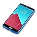 J&D Case Compatible for LG G4 Case, [Drop Protection] [Slim Cushion] Shock Resistant Protective TPU Slim Case for LG G4 Bumper Case - [Not Compatible with LG Stylo 4] - Blue