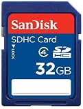 SanDisk 32GB SDHC Memory Card Class 2 - (SDSDB-032G-P36, Retail Packaging)