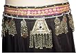 Kuchi Belt with Embroidery, Beads and Pendants