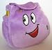 Dora the Explorer Mr. Face Backpack Rescue Pack - Plush Lavender Color with Velcro Closure and Includes SuperMap!