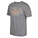 NHL Chicago Blackhawks Men's Property Block Tri-Blend Short Sleeve Tee, Large, Gray