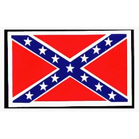 Confederate Rebel Flag - Sticker / Decal