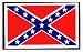 Confederate Rebel Flag - Sticker / Decal