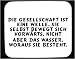 Mauspad mit Die Gesellschaft ist eine Welle. Sie selbst bewegt sich vorw�rts, nicht aber das Wasser, woraus sie besteht. Dekoration