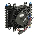 B&amp;M 70298 Hi-Tek SuperCooler Oil Cooler with Fan