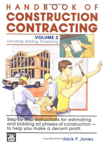 Handbook of Construction Contracting - Vol 2 - Craftsman Book Co - CR706-2 - ISBN: 093404113X - ISBN-13: 9780934041133