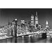 1art1 40561 New York - Brooklyn Bridge Fototapete Poster-Tapete (175 x 115 cm)