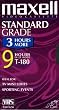 Maxell GX-S T-180 VHS Cassette Standard Grade T-180