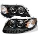 Spyder Auto Ford F150/Expedition Black Halogen LED Projector Headlight