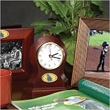 L.A. Dodgers Wooden Desk Clock