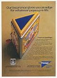 1992 Triangle Jack-in-the-Box Principal Financial Insurance Print Ad
