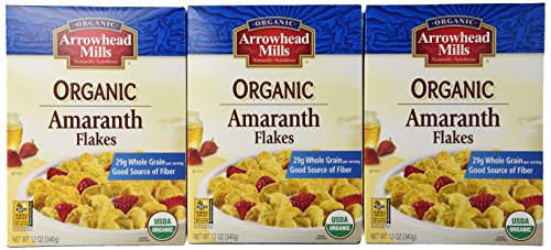 Arrowhead Mills Organic Amaranth Flakes Cereal (3x12 oz.)