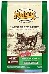 The Nutro Company Large Breed Adult Dog Food with Lamb and Whole Brown Rice Formula, 30-Pound