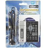 Electronics : Duronic Digital TV and Radio DVB-T USB Stick Freeview Package with Miniaerial and Coax Adaptor