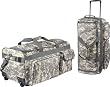 ACU Digital Camouflage Military Expedition Wheeled Travel Bag, 30'' x 14'' x 14''
