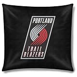 Portland Trail Blazers NBA Toss Pillow (18x18")"
