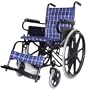 MedMobile Self-Transporting Steel Wheelchair for Petite Adults and Juniors